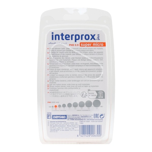 Interprox Plus 90° brossettes interdentaires cylindriques