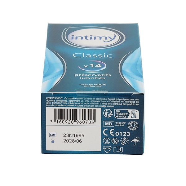 Intimy Classic préservatifs
