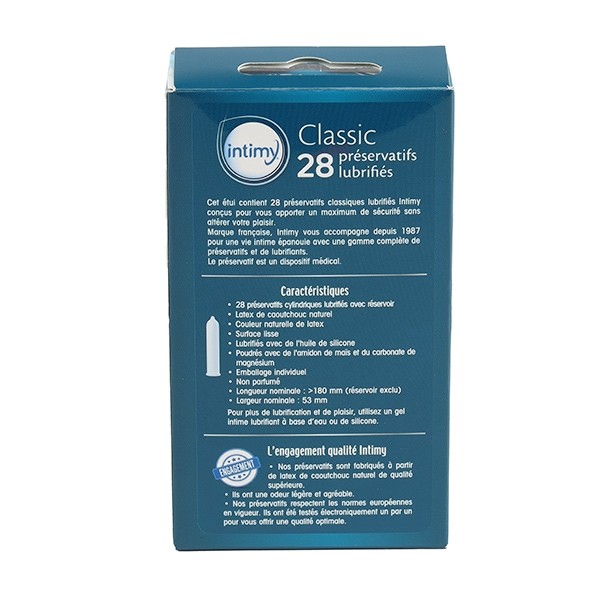 Intimy Classic préservatifs