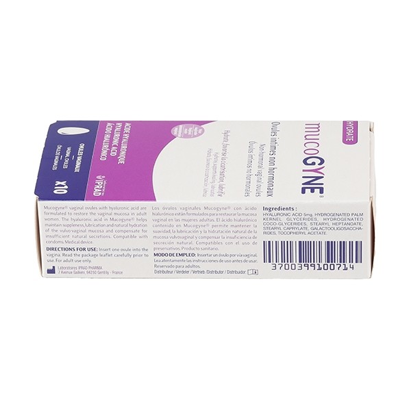 Mucogyne Ovules intimes non hormonaux