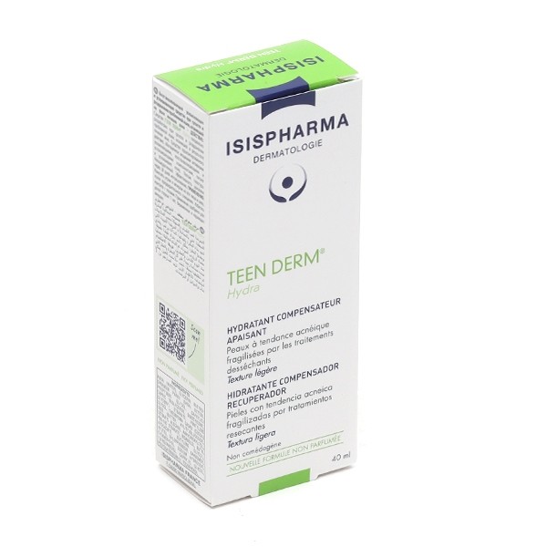 Isispharma Teen Derm Hydra Soin hydratant Compensateur Apaisant