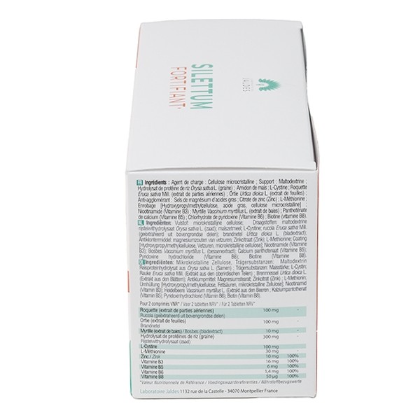 Silettum Fortifiant comprimés