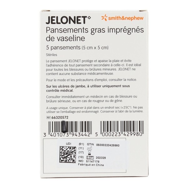 Jelonet Pansement gras imprégné