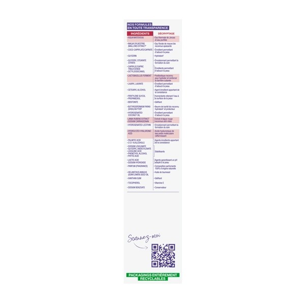 Jonzac Sublimactive Crème légère lissante Bio