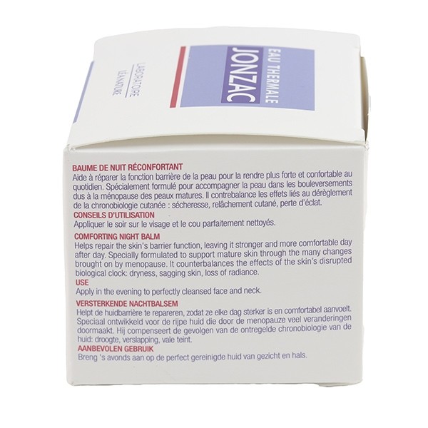 Jonzac Sublimactive Baume de nuit réconfortant Bio