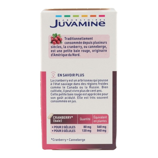 Juvamine Cranberry gélules