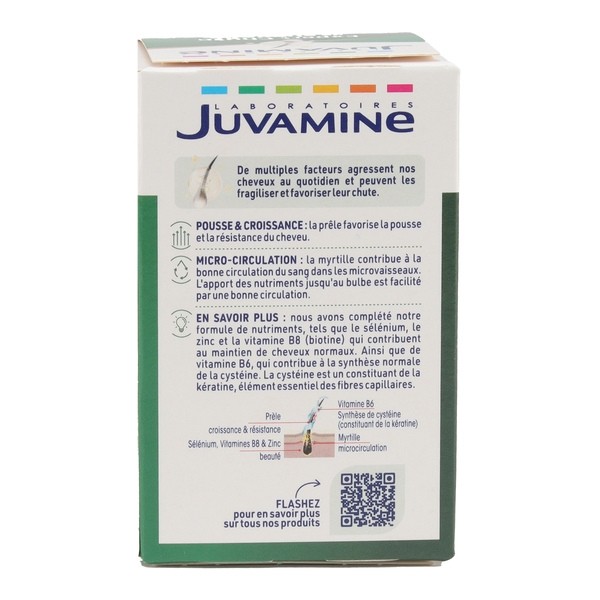 Juvamine Expert Chute de cheveux comprimés