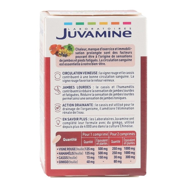 Juvamine Expert Circulation comprimés