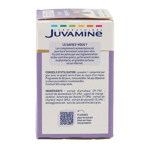 Juvamine Expert Détox du foie comprimés