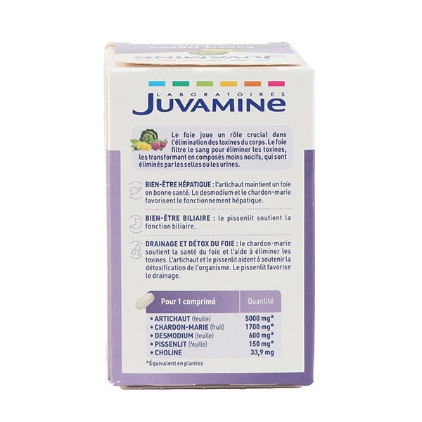 Juvamine Expert Détox du foie comprimés