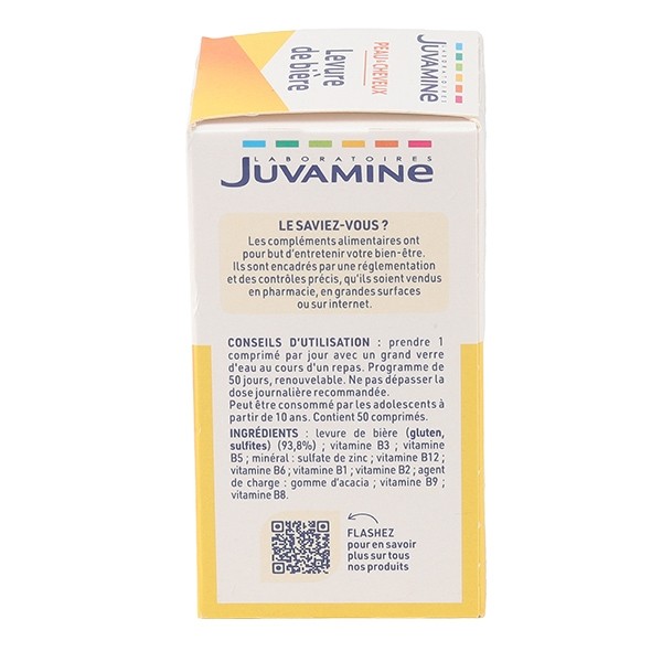 Juvamine Phyto Levure de bière comprimés