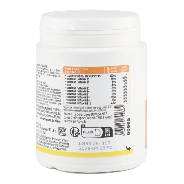 Juvamine Phyto Levure de bière comprimés