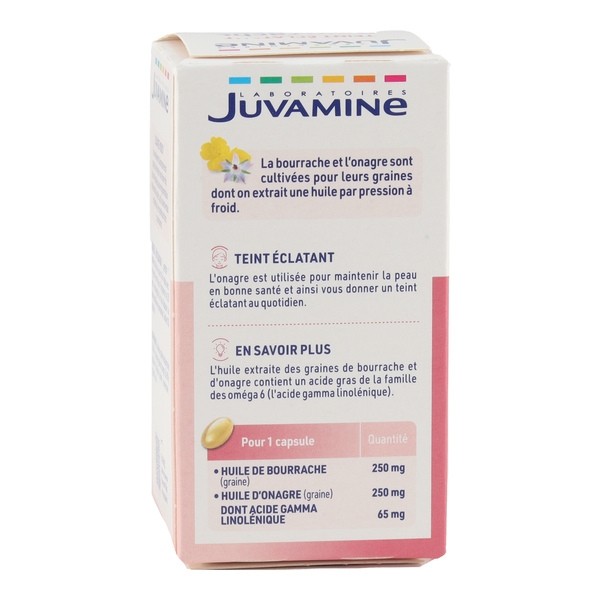 Juvamine Bourrache Onagre capsules