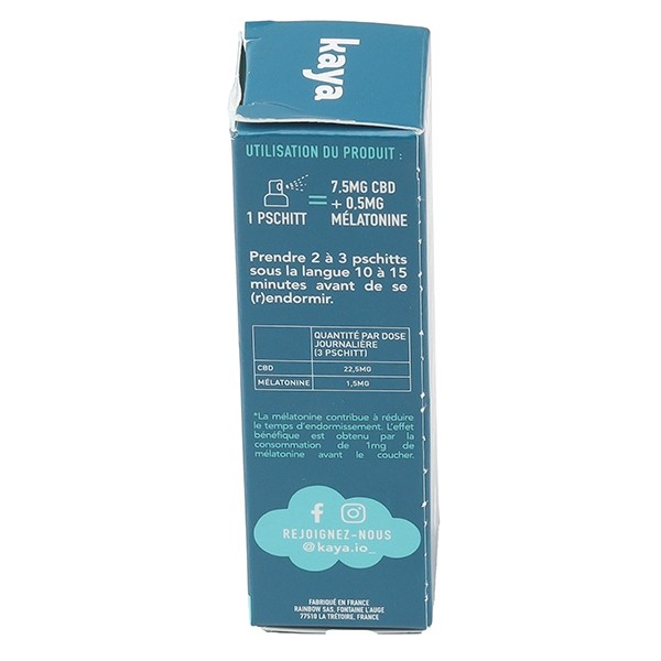 Kaya Spray SOS Sommeil CBD