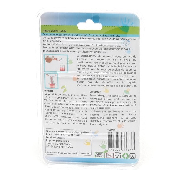 Tétimédoc Tétine médicament