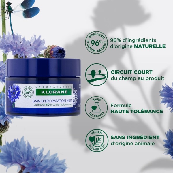 Klorane Bain d'hydratation nuit