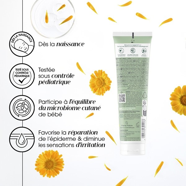Klorane Bébé Crème change au calendula bio