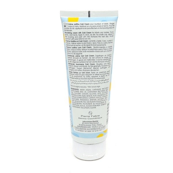 Klorane Bébé Crème nutritive au Cold Cream