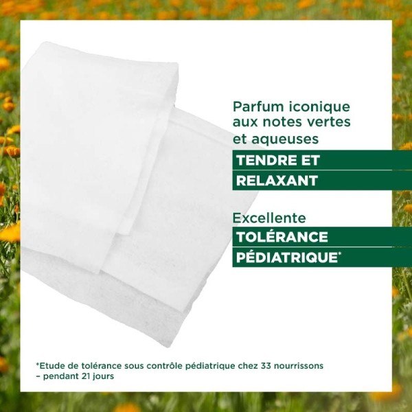 Klorane Bébé lingettes nettoyantes