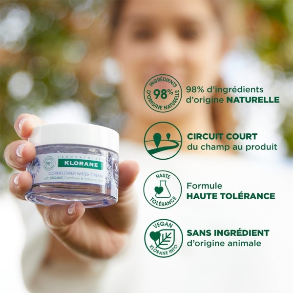 Klorane Crème d'eau de Bleuet