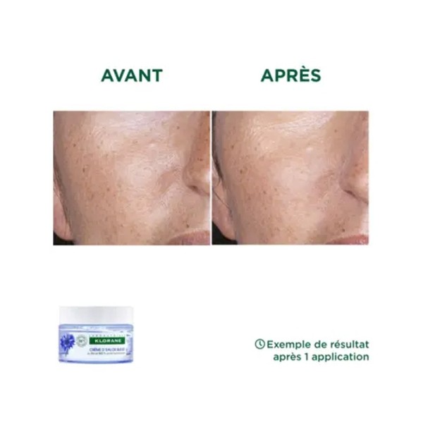Klorane Crème d'eau de Bleuet