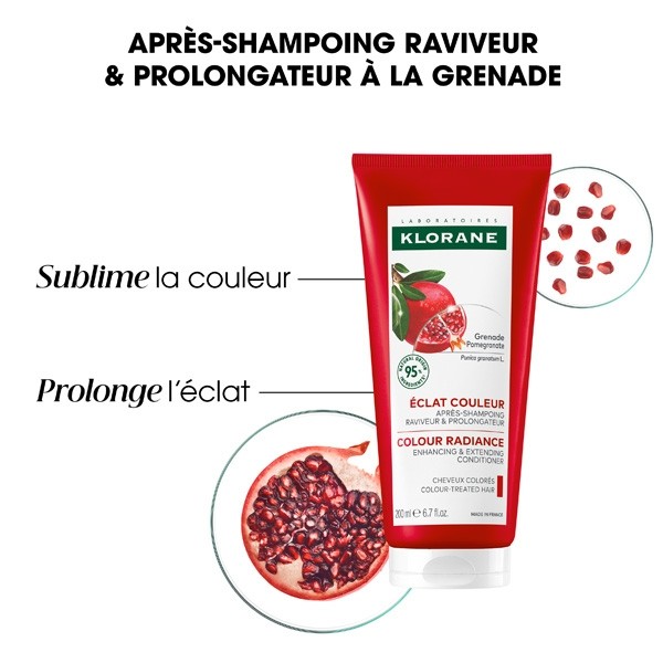 Klorane Eclat couleur Après-shampoing à la Grenade