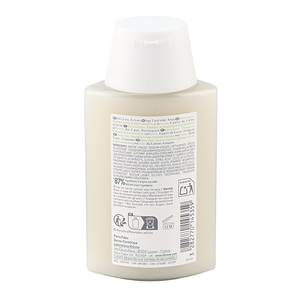 Klorane shampoing extra-doux à l'avoine