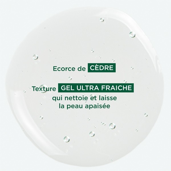 Klorane gel douche nutritif Ecorce de Cèdre