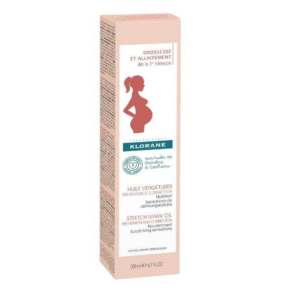 Klorane huile soin vergetures