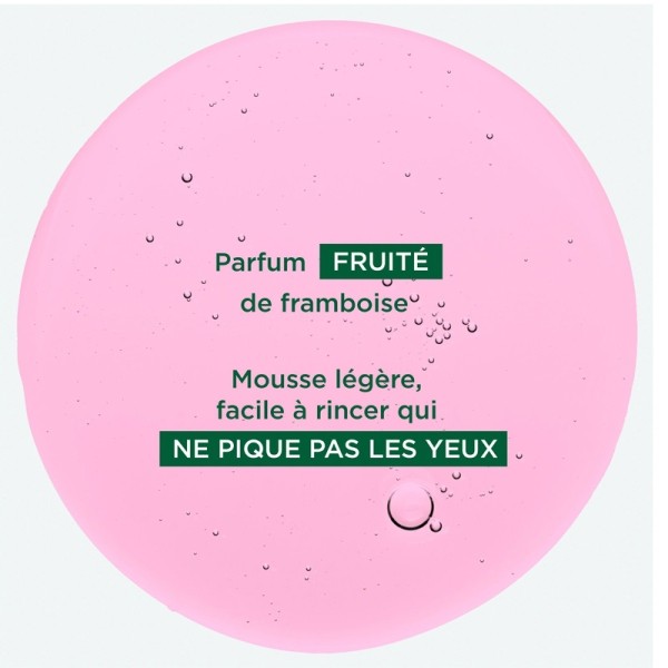 Klorane Junior gel douche 2-en-1 framboise