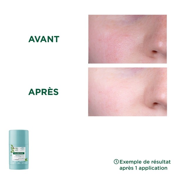 Klorane Masque en stick Menthe aquatique Bio