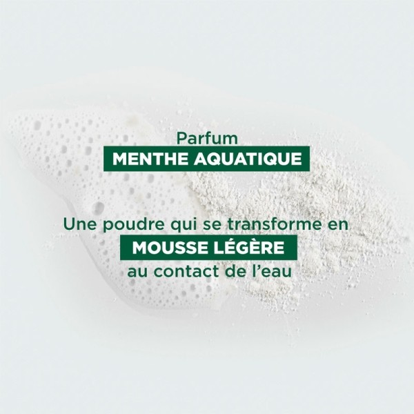 Klorane poudre purifiante 3 en 1 Menthe aquatique bio
