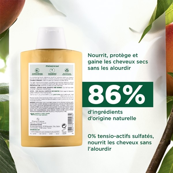 Klorane shampoing à la mangue