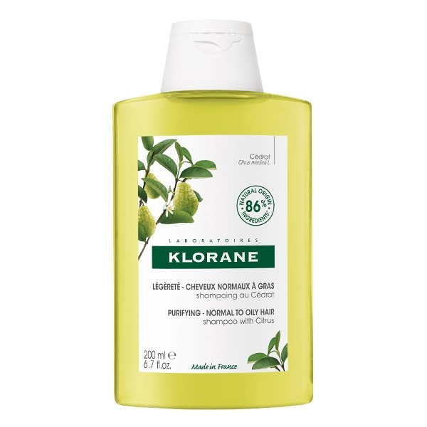 Klorane shampoing Vitalité au Cédrat