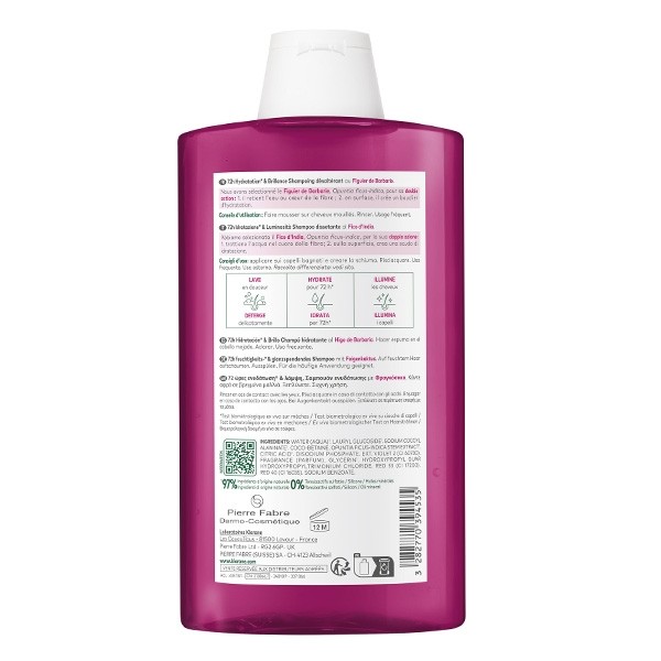 Klorane shampoing désaltérant Figuier de Barbarie