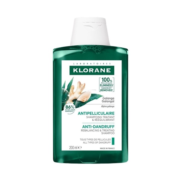 Klorane Shampoing antipelliculaire rééquilibrant au Galanga