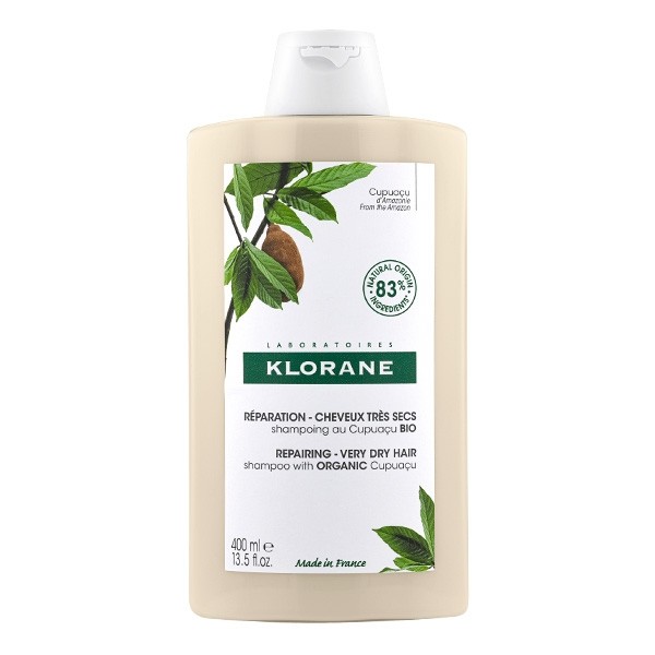 Klorane shampooing au beurre de Cupuaçu Bio