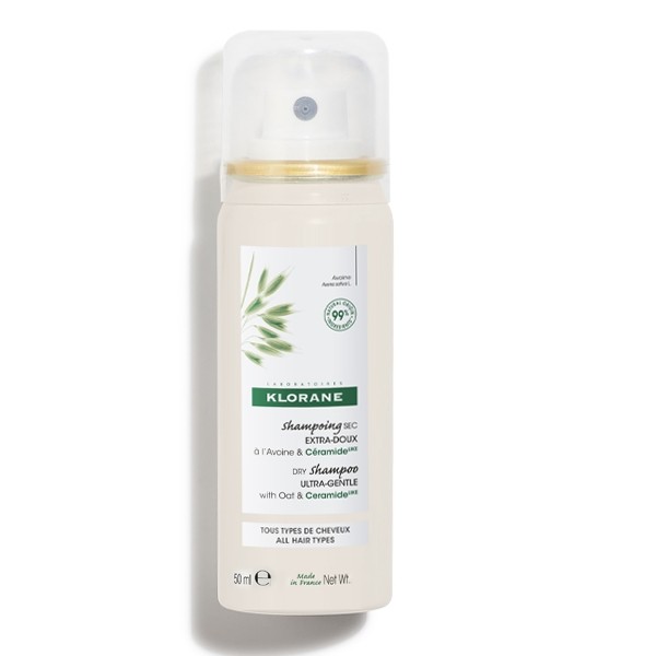 Klorane shampooing sec au lait d'avoine