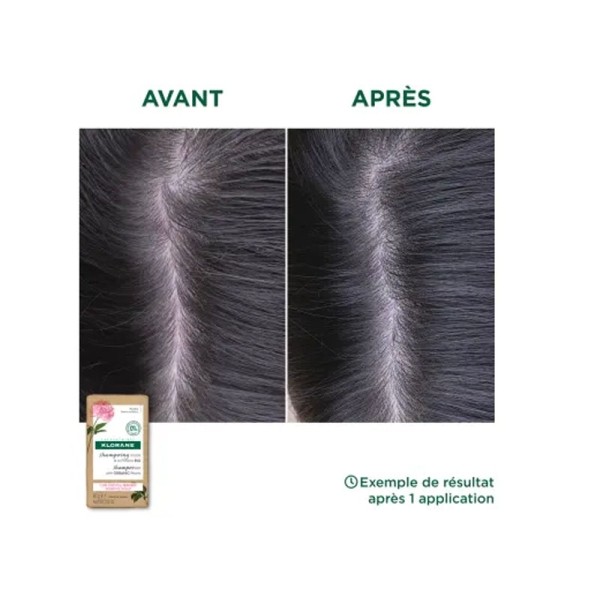 Klorane Shampooing Solide à la pivoine bio