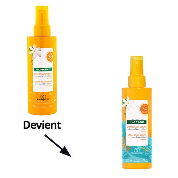 Klorane Spray solaire sublime SPF 30