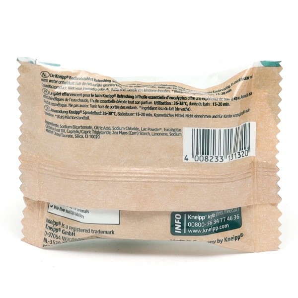 Kneipp Galet effervescent pour le bain Eucalyptus