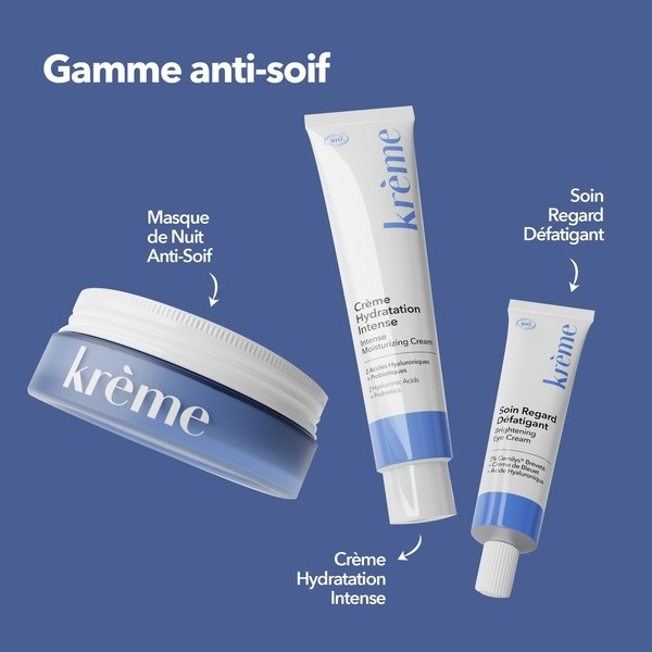 Krème Masque de nuit anti soif bio