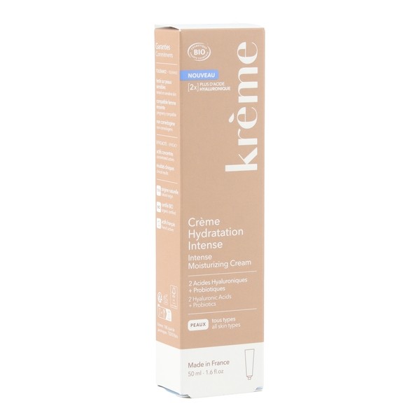 Krème Crème Hydratation Intense Bio