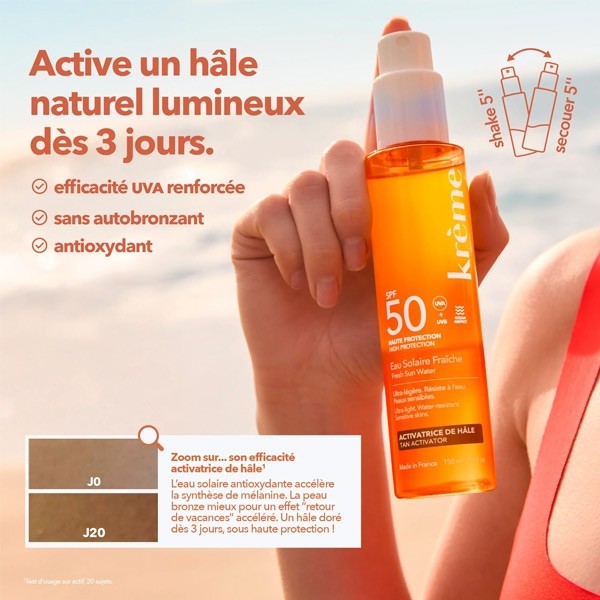 Kreme Eau solaire fraiche SPF 50