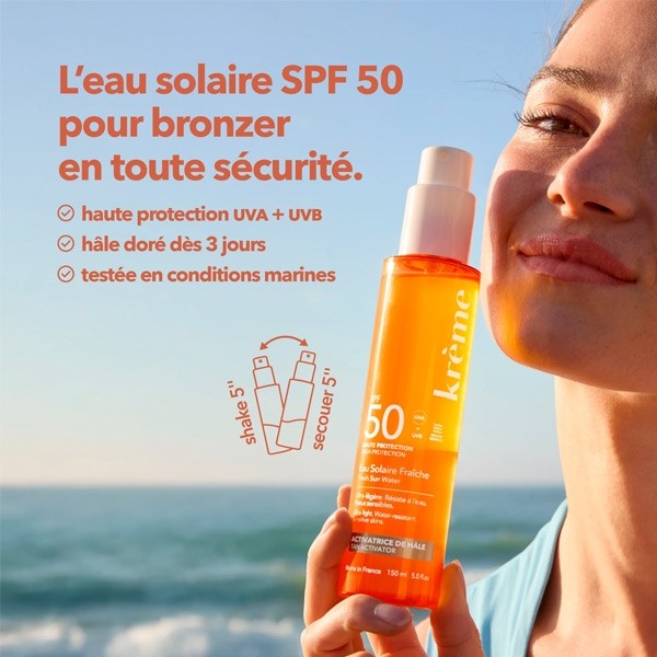Kreme Eau solaire fraiche SPF 50