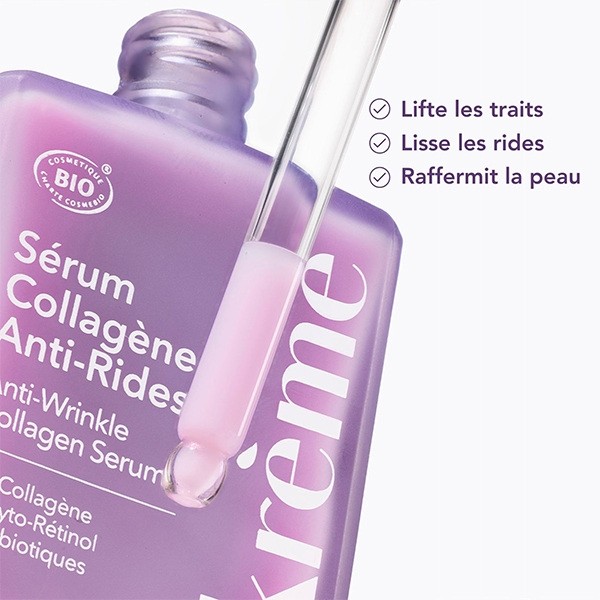 Krème Sérum Collagène Anti rides Bio