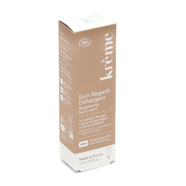 Krème Soin Regard Défatigant Bio