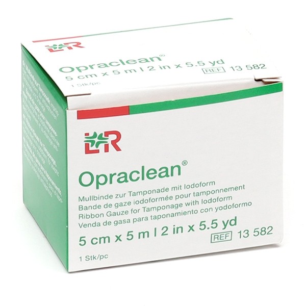 Lohmann Opraclean mèche iodoformée