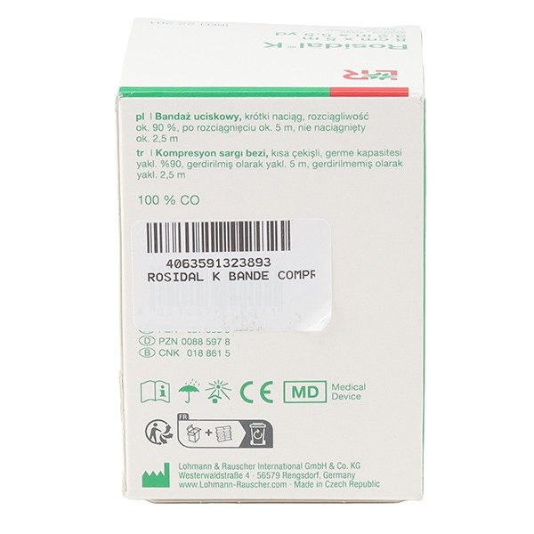 Lohmann Rosidal K bande élastique à allongement court