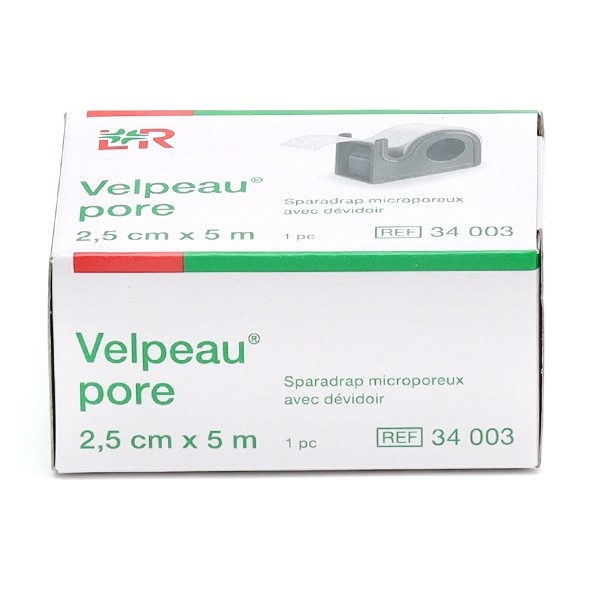 Velpeaupore Sparadrap microporeux